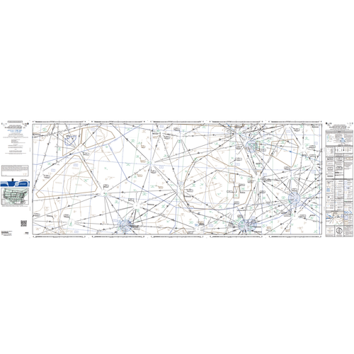 FAA Chart: Enroute IFR Low Altitude Chart US (L-Charts) - L15/16 - Select Cycle Date