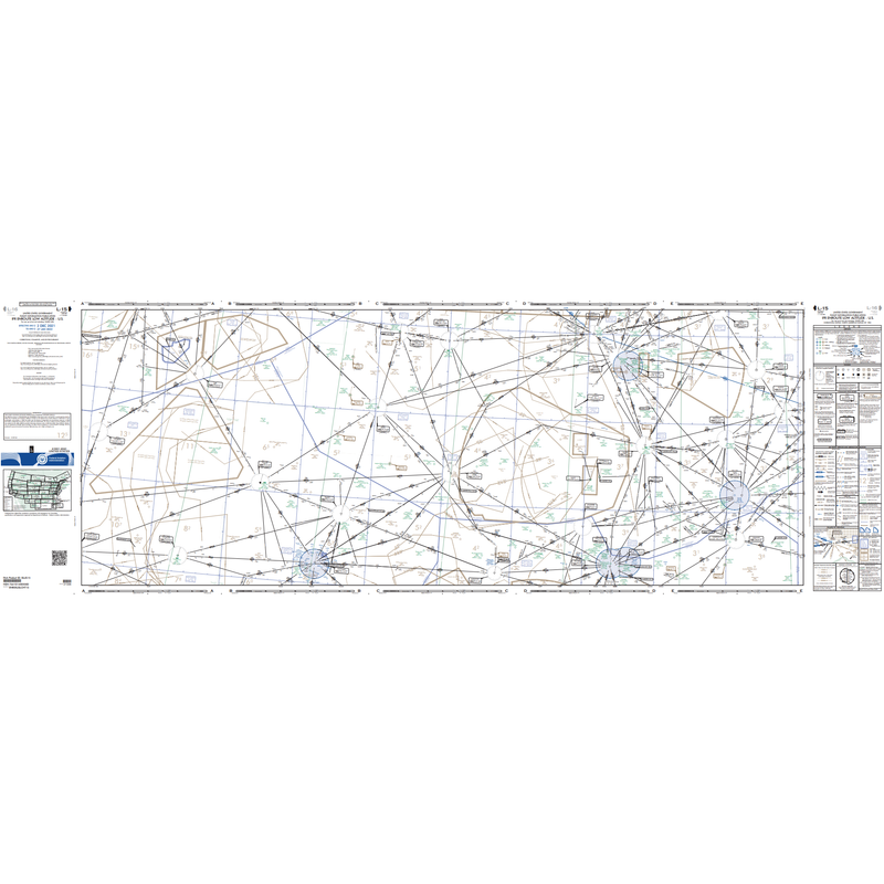 Load image into Gallery viewer, FAA Chart: Enroute IFR Low Altitude Chart US (L-Charts) - L15/16 - Select Cycle Date
