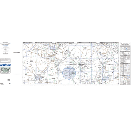 FAA Chart: Enroute IFR Low Altitude Chart US (L-Charts) - L17/18 - Select Cycle Date