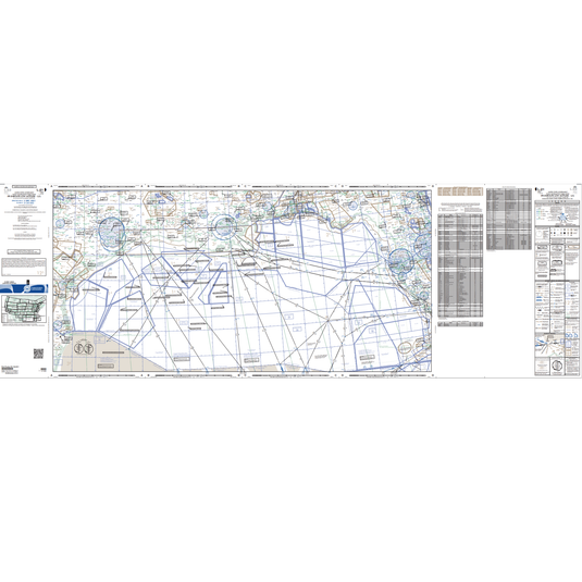 FAA Chart: Enroute IFR Low Altitude Chart US (L-Charts) - L21/22 - Select Cycle Date