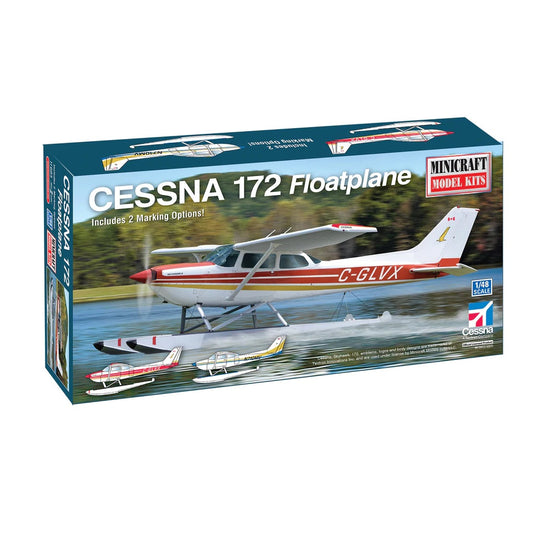 1/48 Cessna 172 Floatplane w/ Custom Registration Number & Marking Option - 11685