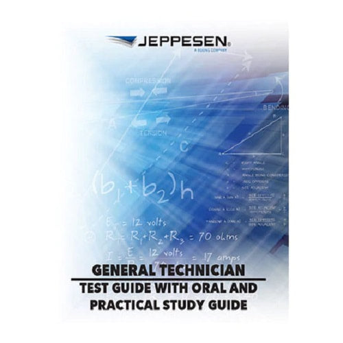 Jeppesen A&P Technician General Test Guide with Oral & Practical Study Guide | 10002000