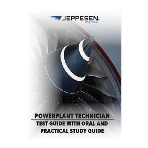 Jeppesen A&P Technician Powerplant Test Guide with Oral & Practical Study Guide | 10002001