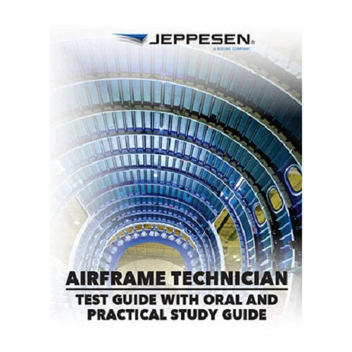 Jeppesen A&P Technician Airframe Test Guide with Oral & Practical Study Guide | 10002002