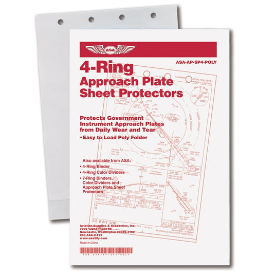 ASA Poly Sheet Protector Folders: 4-Ring | ASA-AP-SP4-POLY