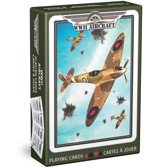 WWII Airplanes Playing Cards