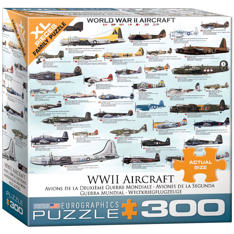 Load image into Gallery viewer, World War II Aircraft - 300-Piece Puzzle
