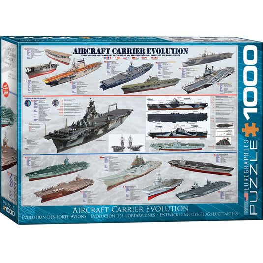 Aircraft Carrier Evolution - 1,000 Piece Puzzle