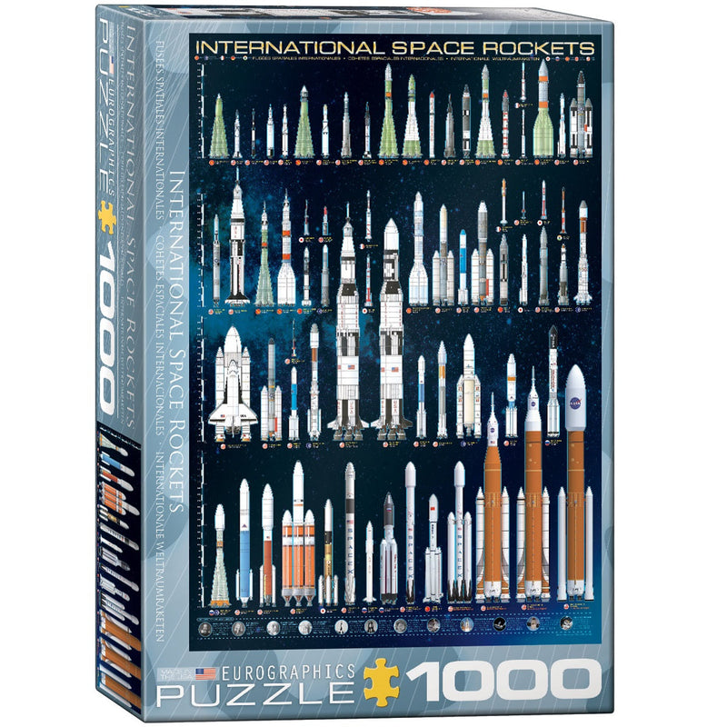 Load image into Gallery viewer, International Space Rockets - 1000-Piece Puzzle
