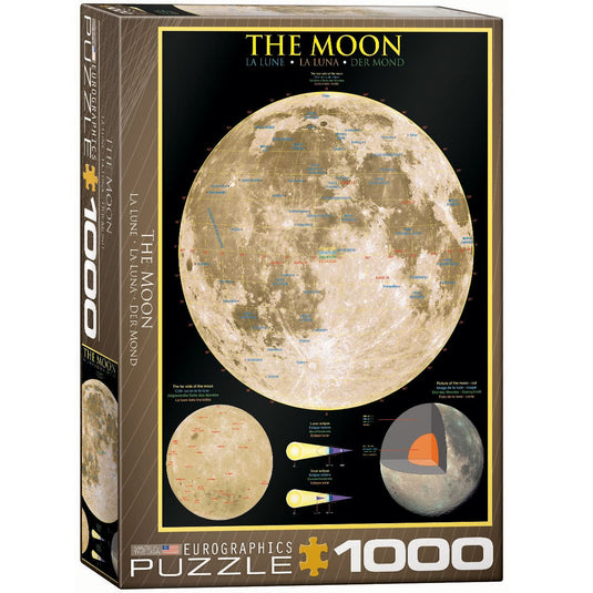 The Moon - 1000-Piece Puzzle