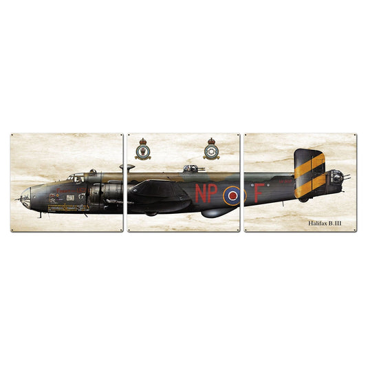 Halifax B.III Triptych - PS650