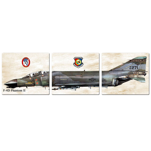 F-4D Phantom Triptych - PS893