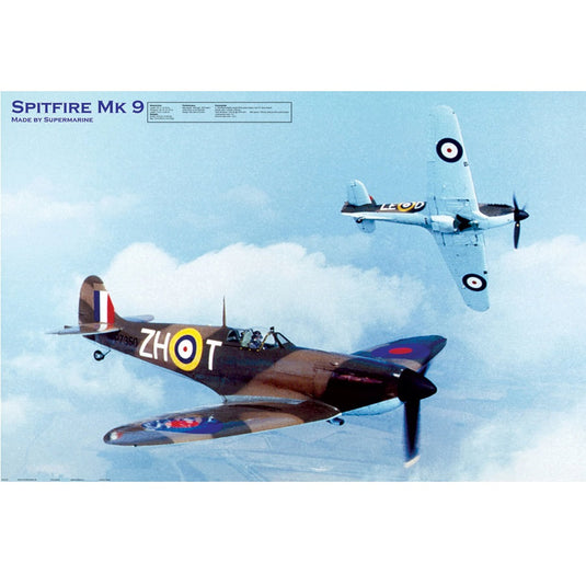 Spitfire MK 9 Poster