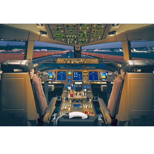 Boeing 777-200 Flight Deck Poster