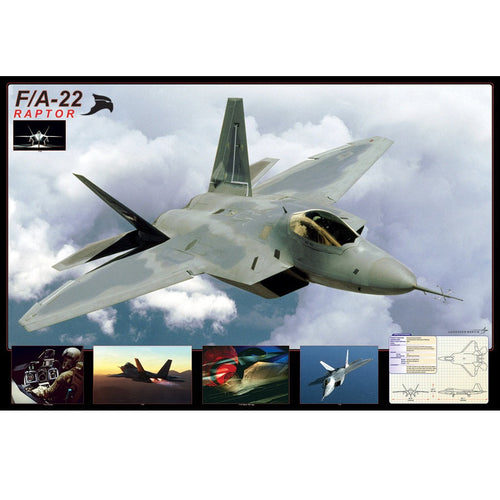 F/A-22 Raptor Poster