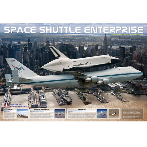 Shuttle Enterprise & Intrepid Poster