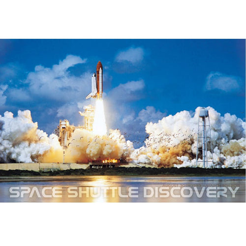 Space Shuttle Discovery Launch Poster