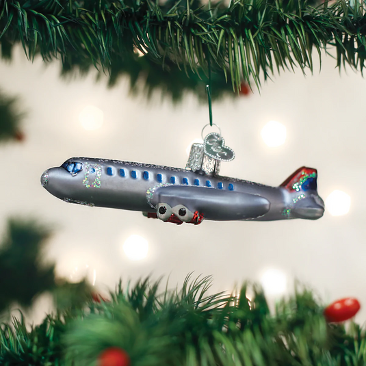 Passenger Plane Ornament