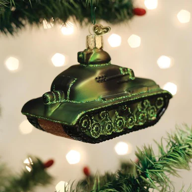 Load image into Gallery viewer, Military Tank Ornament

