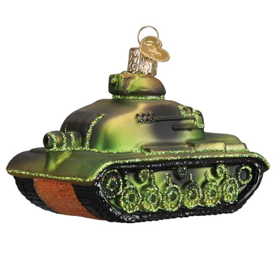 Load image into Gallery viewer, Military Tank Ornament
