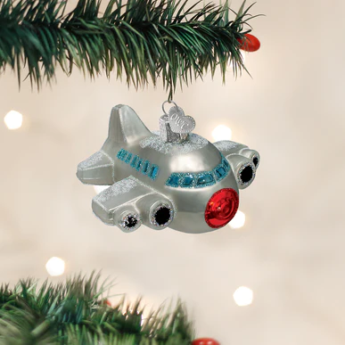 Load image into Gallery viewer, Airplane Ornament
