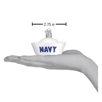 Navy Cap Ornament