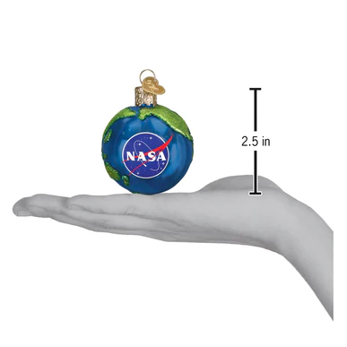 Load image into Gallery viewer, NASA Earth Ornament
