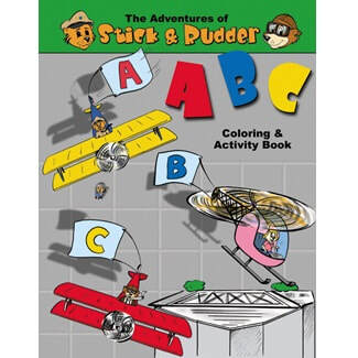 Stick & Rudder ABC Coloring Book
