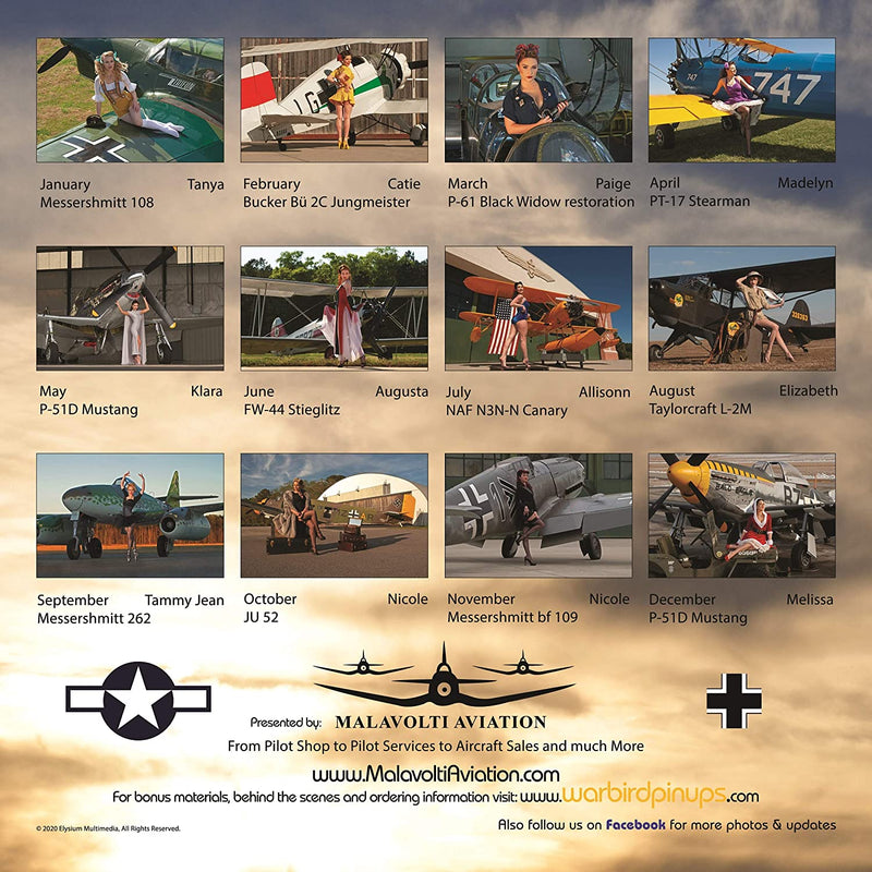 Load image into Gallery viewer, 2020 Warbird Pinup Calendar
