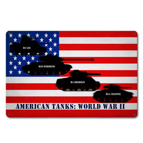 American Tanks WWII