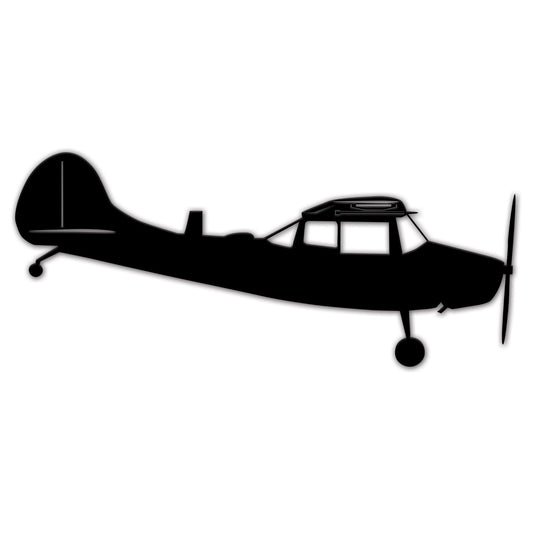 0-1E Airplane Silhouette Sign - PSB037