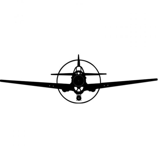 P-40 Warhawk Silhouette Sign - PS380