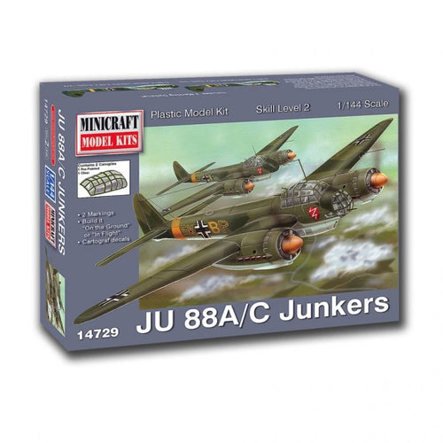 JU-88 A/C JUNKERS 14729 1/144 Scale