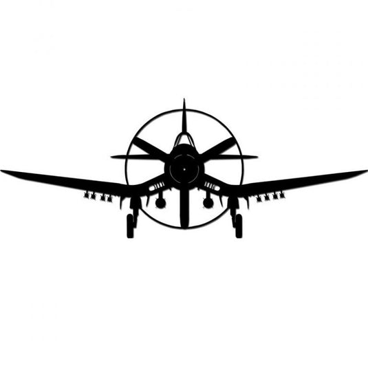 Corsair Plane Silhouette Sign - PS378