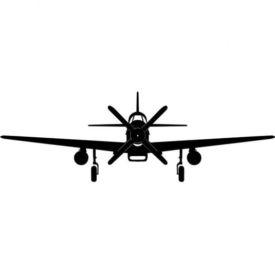 P-51 Mustang Silhouette Sign - PS381