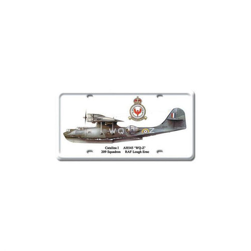 PBY Catalina License Plate - DP013