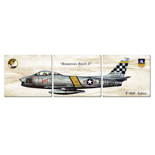 F-86F Sabre Triptych - PS645