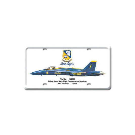 F-18 Blue Angels License Plate - DP018