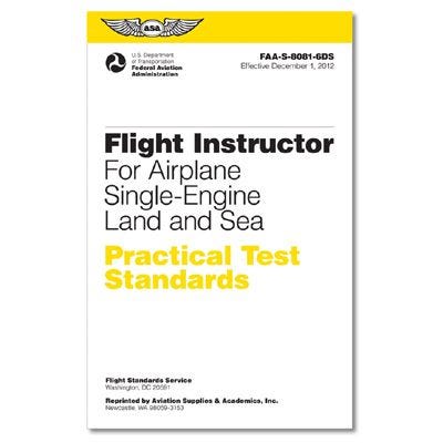 ASA Practical Test Standards: Flight Instructor Airplane