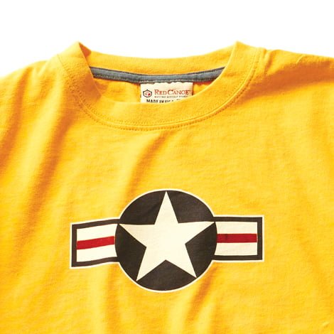 Red Canoe USAF Men's Yellow T-Shirt