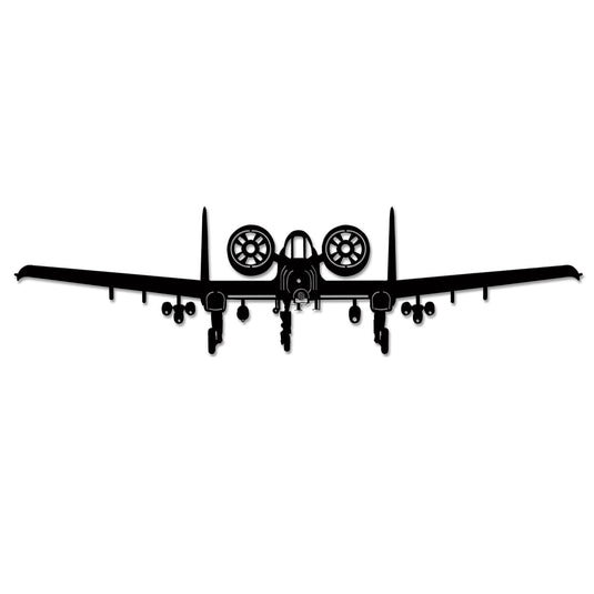 A-10 Warthog Silhouette Sign - PS395