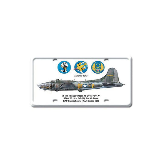 B-17 Flying Fortress License Plate - DP002